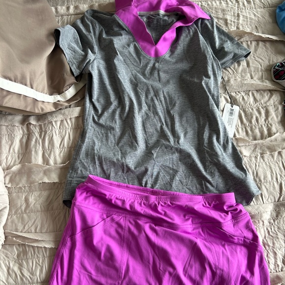 JOFit womens golf skort and polo - Picture 1 of 5